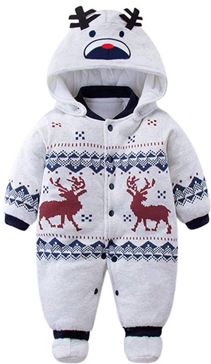 Baby Romper - Dikke Jumpsuit - Voor Herfst/Winter