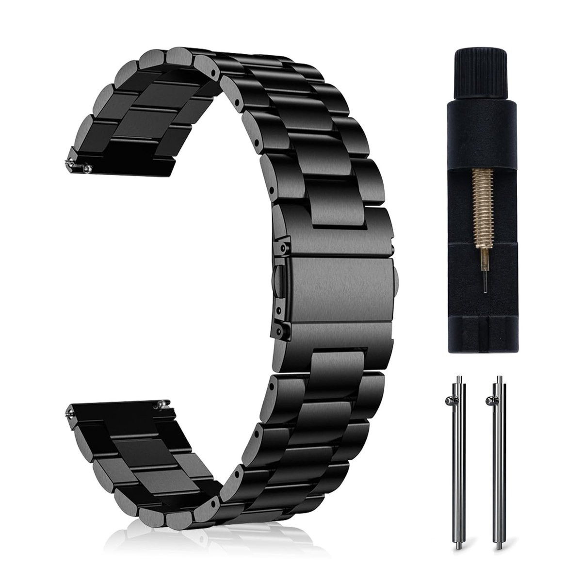 Roestvrijstalen Horlogeband - 22 mm - Voor Diverse Xiaomi Modellen