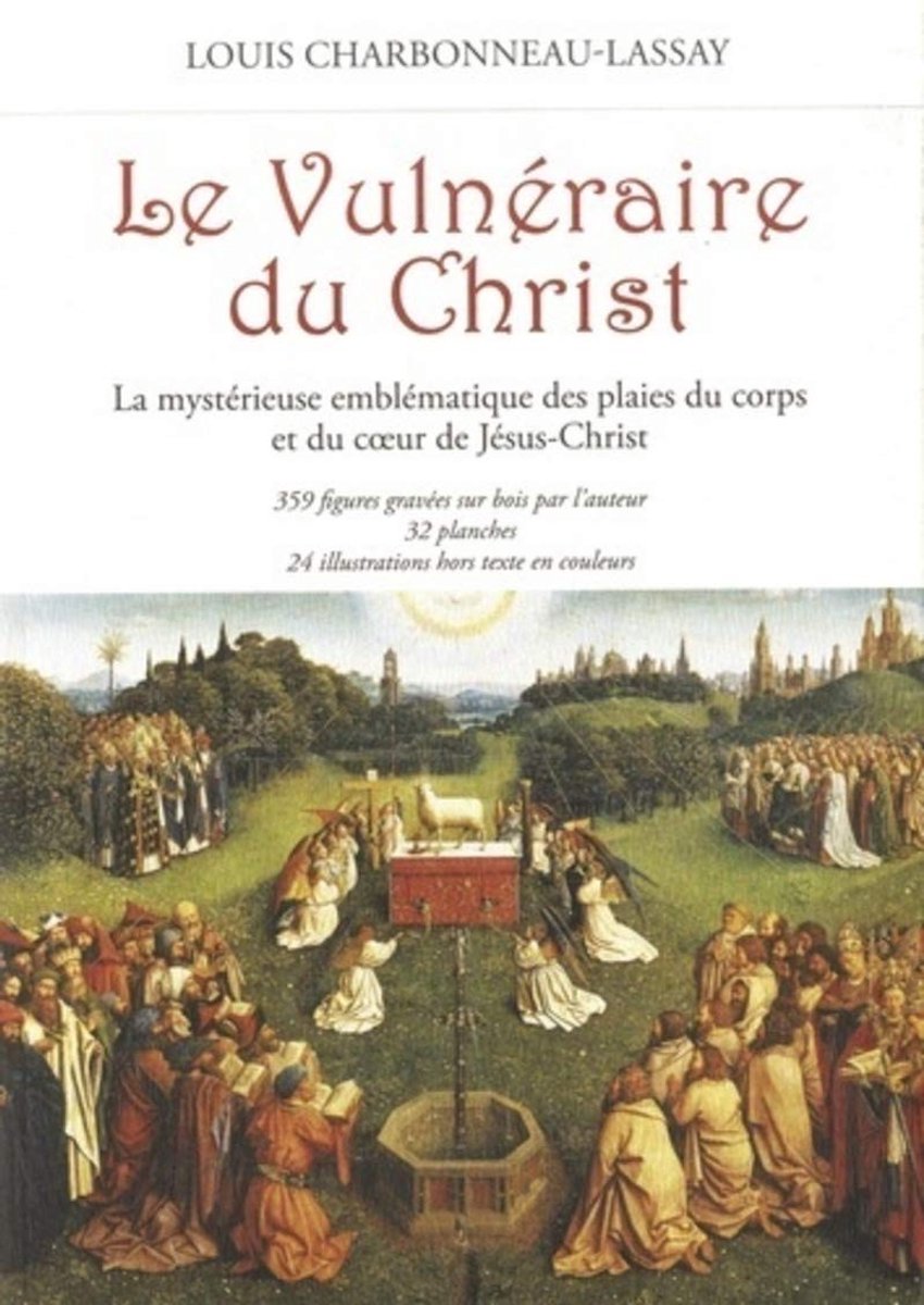 Boek over de mysteries van de wonden van Jezus Christus