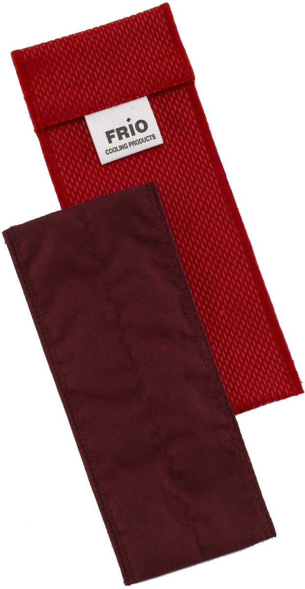 Insuline Cooler Bag - Rood - 18 x 6,5 cm voor 1 insulinepen