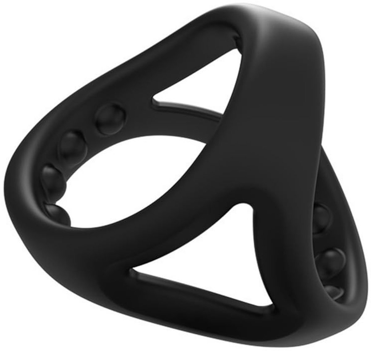 Stretchring Voor Mannen - Multifunctioneel - Zwart