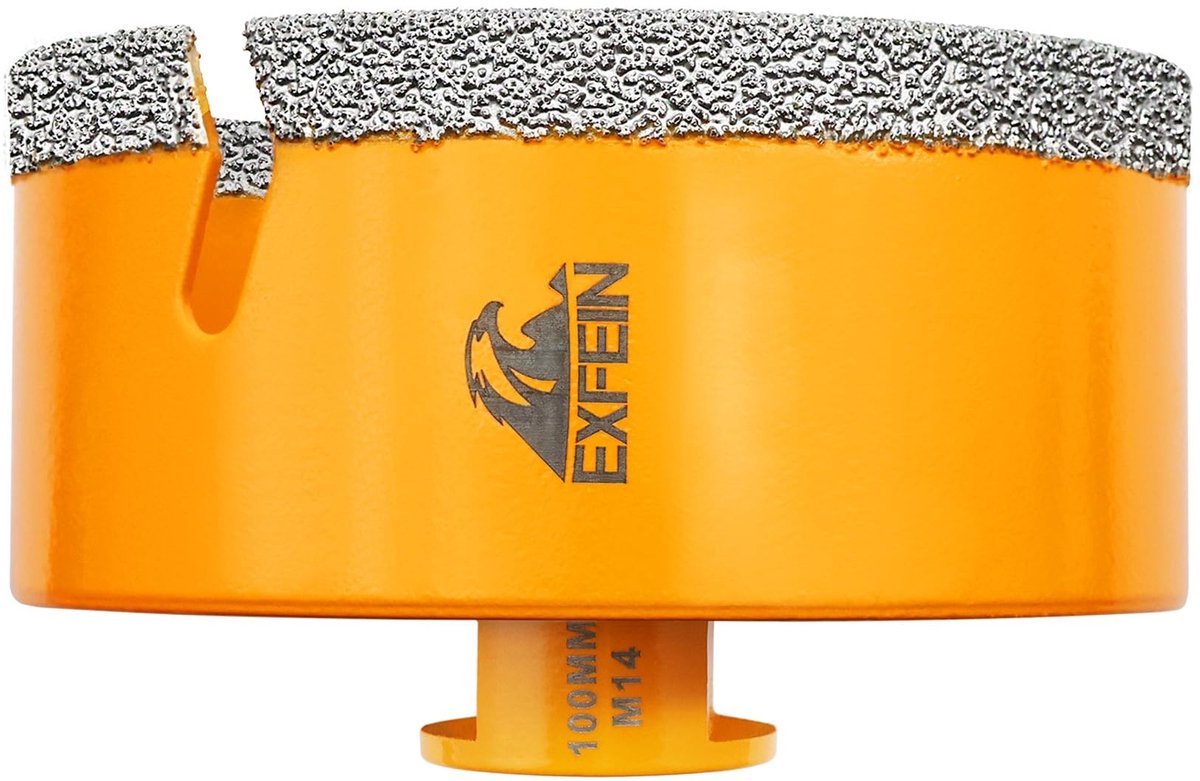 Diamant Boor Bit 100 mm - Voor Porseleinen Tegels en Graniet