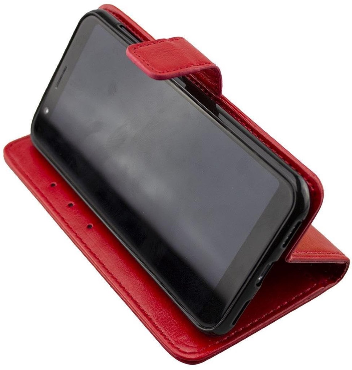 Bookstyle Hoes voor Gigaset GS185 - Rood