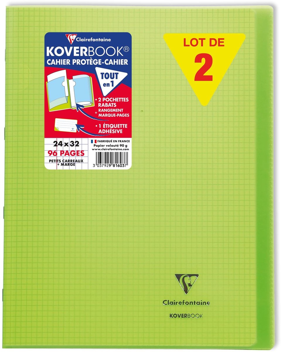 Notebook met Klip - Waterproof, 24 x 32 cm, 10 Stuks