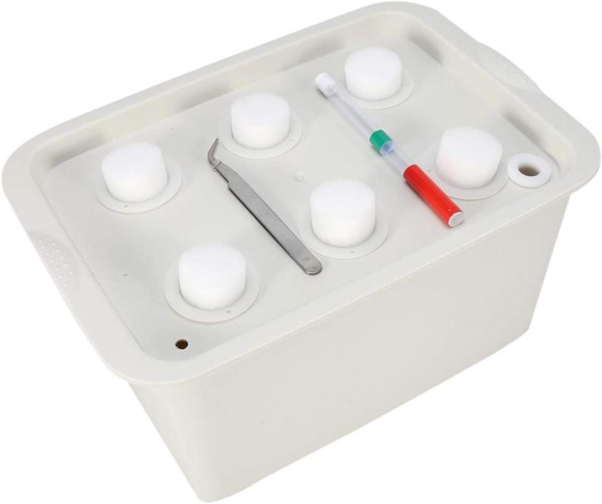 Hydroponisch Systeem met 6 Holes voor Binnen- en Buitentuin, Ideaal voor Kruid-, Groente- en Bloementeelt