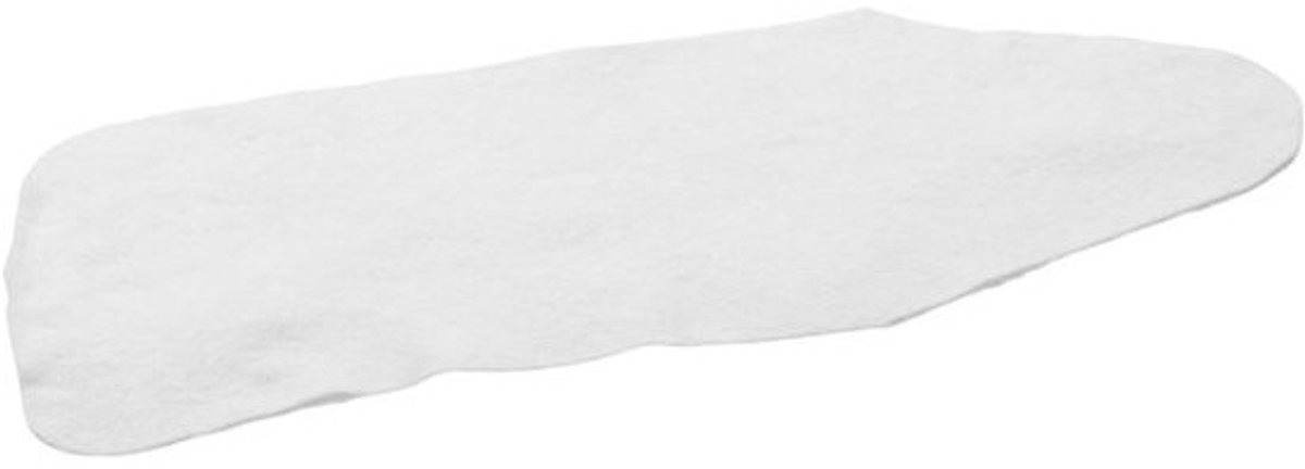 Strijkplank Onderlegger - Strijkmat Katoen - Efficiënt Strijken - Geoptimaliseerde Warmtegeleiding - 98 x 32 cm - Wit