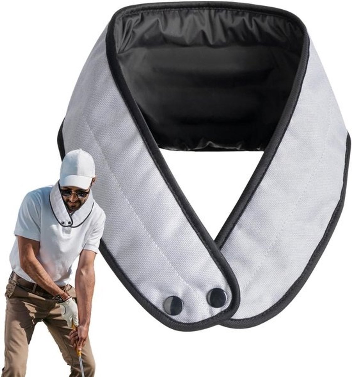 Nek Koelband - Koude Handdoek - Sport & Outdoor - Herbruikbaar Comfort Design - 102x51 cm - Blauw