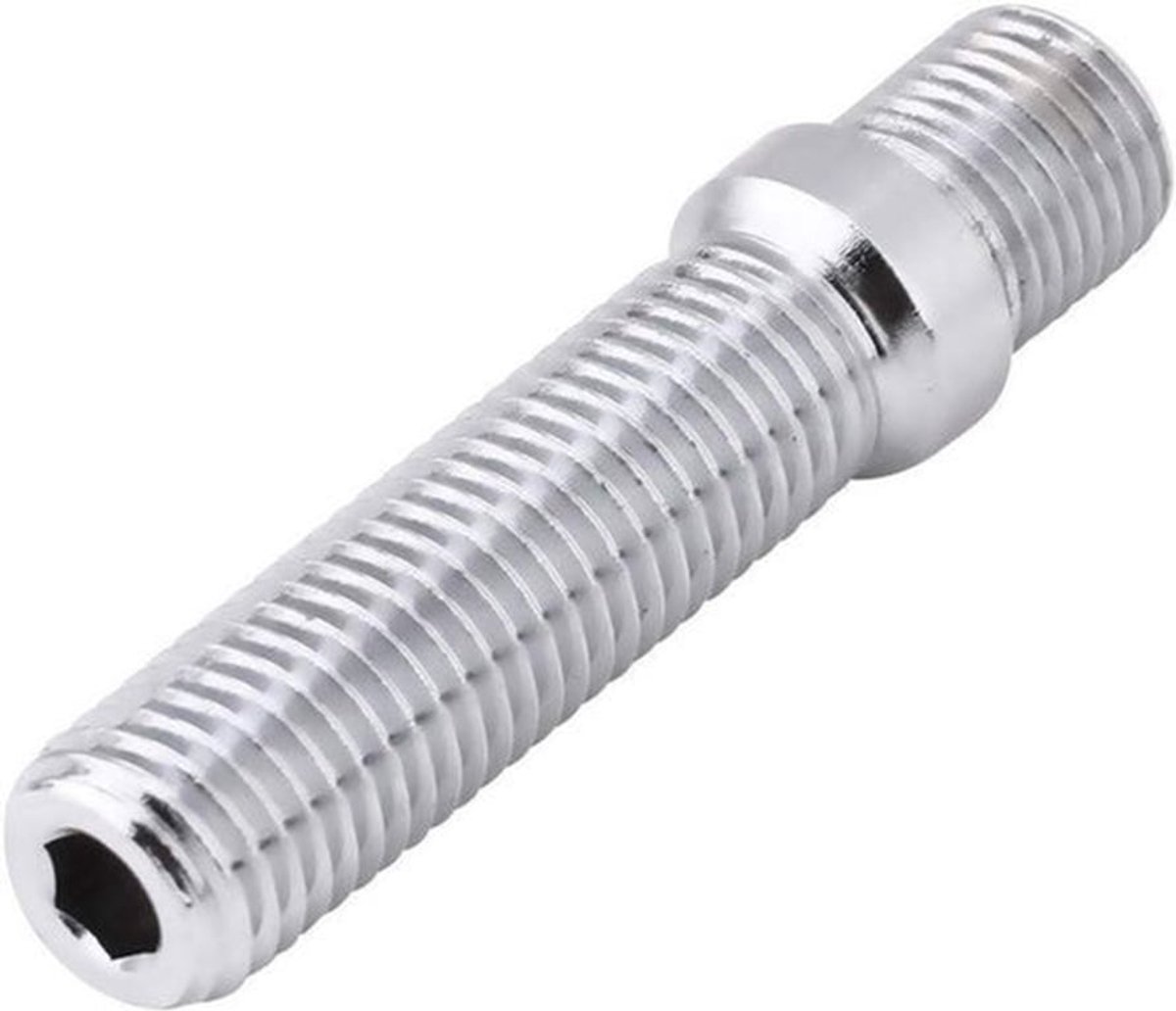 20 stuks 57mm Verlengde wielbouten conversie 12x1.5 naar 12x1.5 - Schroefadapter