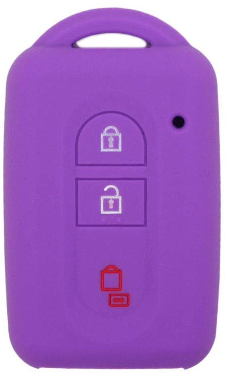 Silicone Cover Protector Case - Geschikt voor Nissan 2 Knoppen Smart Remote