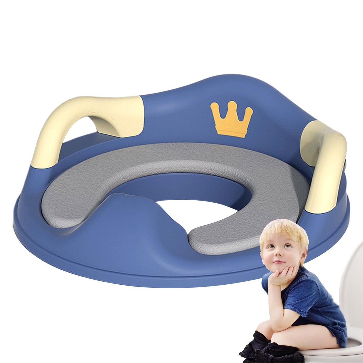 Antisliptrainer voor zindelijkheidstraining - Blauw