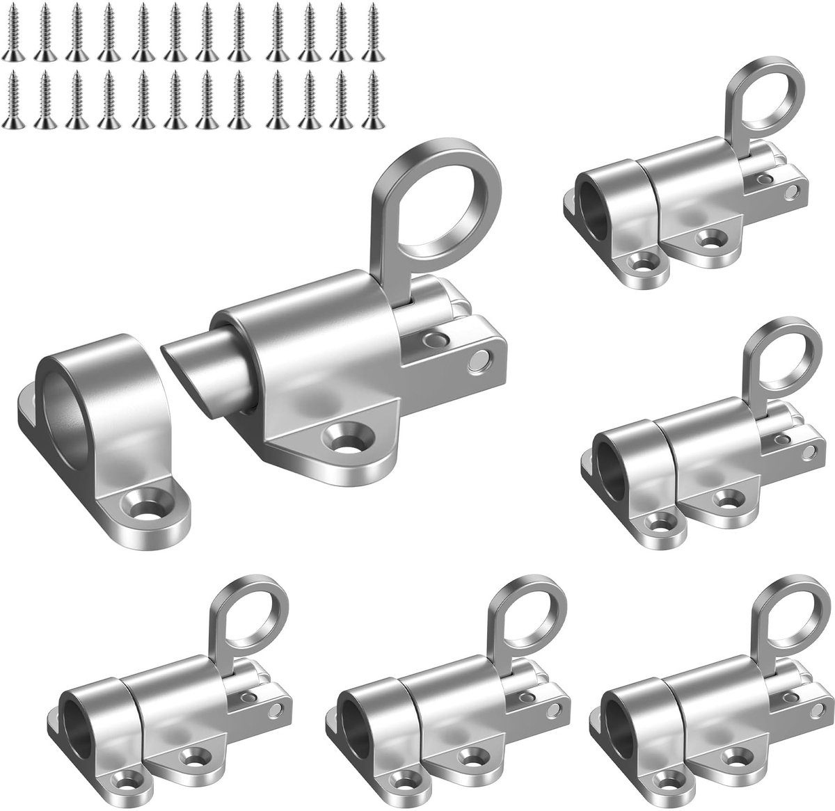 Automatische Deurslot - 6 Stuks - 57 x 44 mm