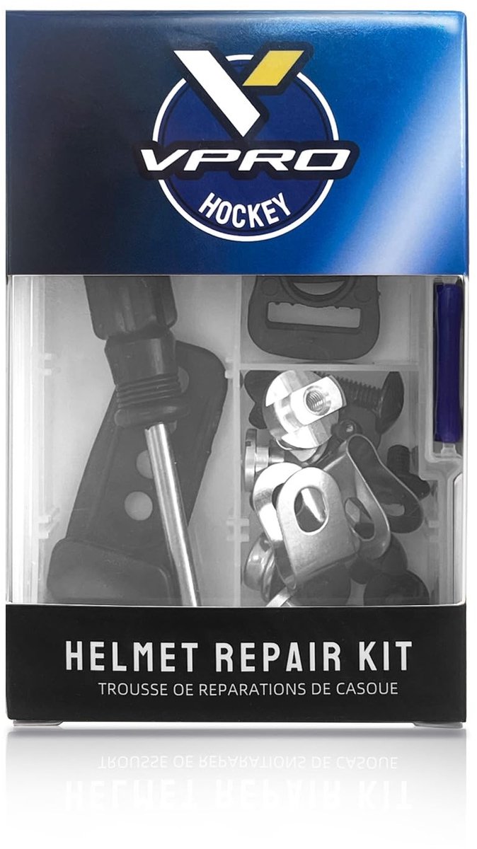 Hockeyhelm-reparatieset - 22-delig met schroevendraaier