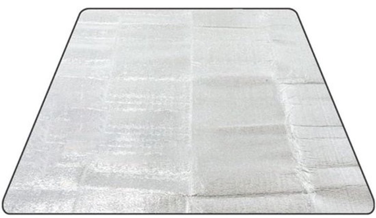 Campingmat Schuim - Slaapmat Picknickdeken - Outdoor Activiteiten - Dubbelzijdig Waterdicht - 200 x 120 cm - Aluminium