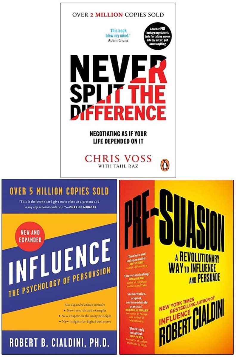 Boekenpakket over Persuasie en Invloed - 3-delige Set