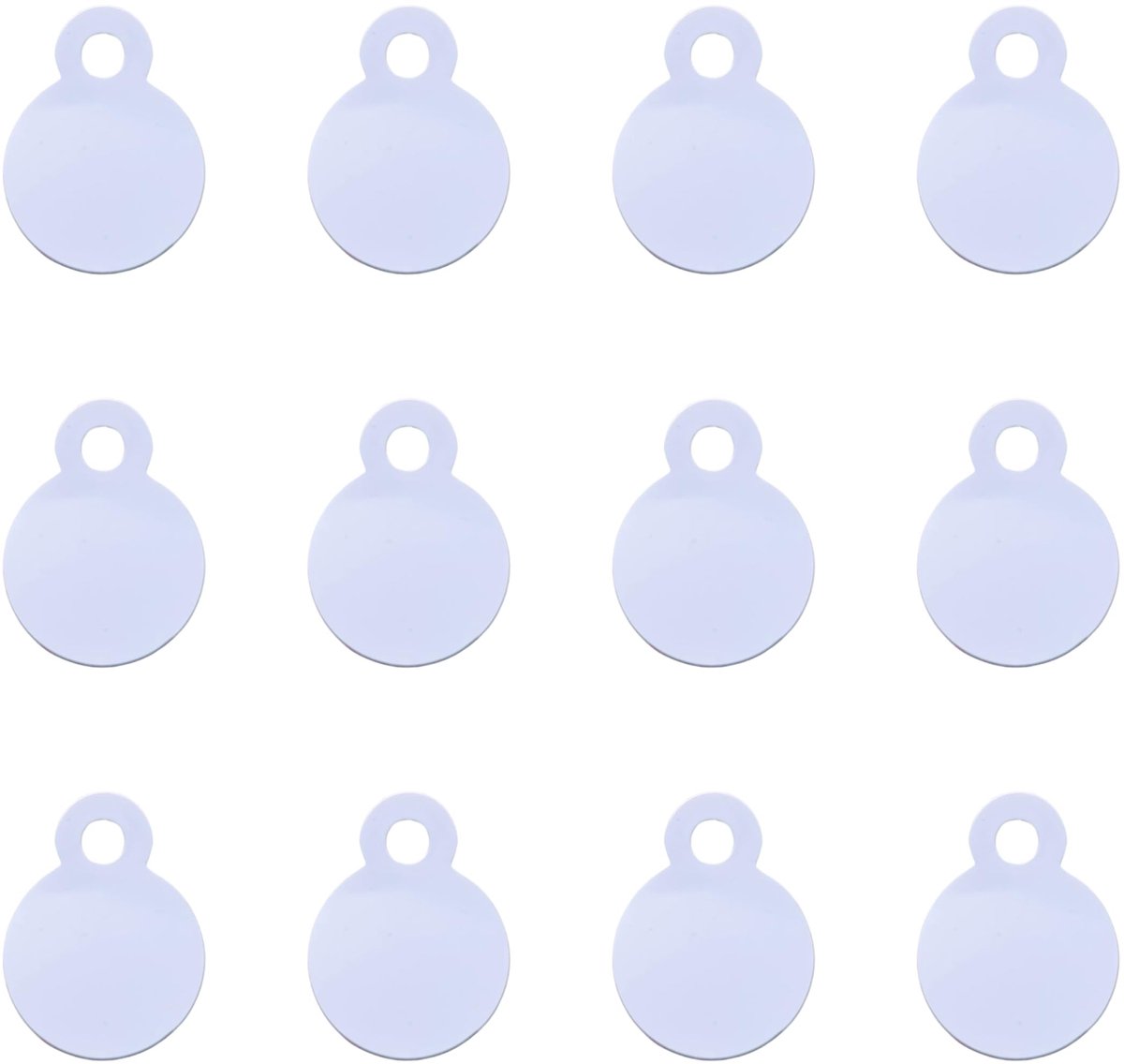 Zelfklevende fotohaken - Set van 12 metalen haken