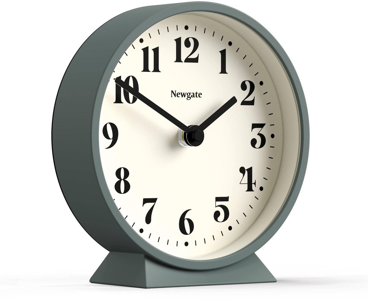 Theatre Chimney Clock - Modern klassiek ontwerp - Asperge groen