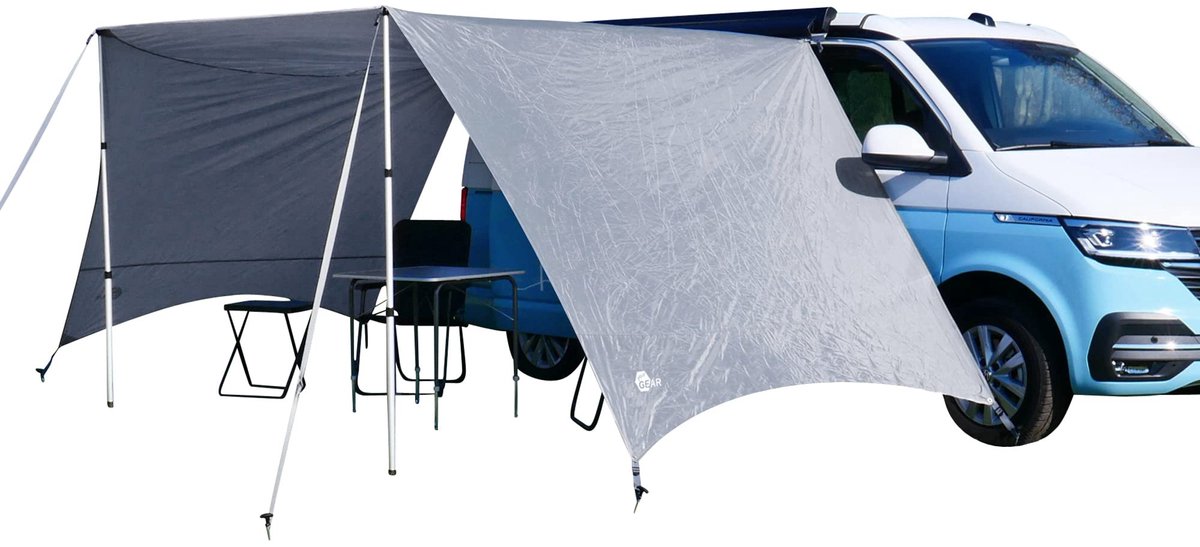 Motorhuif met zijwanden - Waterdicht - 2.5 x 2.4 m