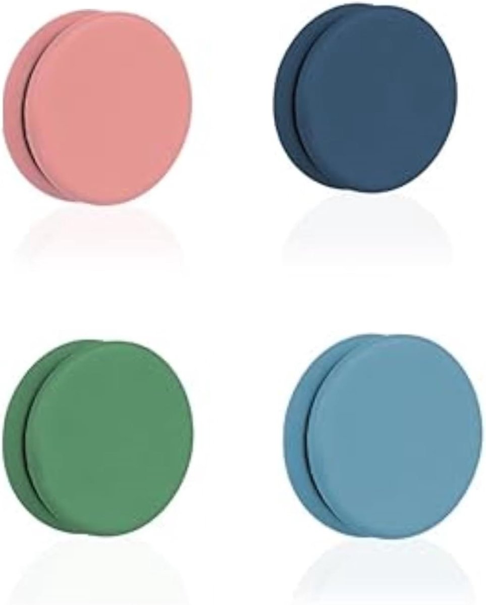 Multifunctionele Hijab Magneten Set van 4, Kleurige Magnetische Sjaal Sluitingen, Naaldloze Broches voor Dames en Meisjes, Ideaal voor Diverse Stijlen en Gebruik