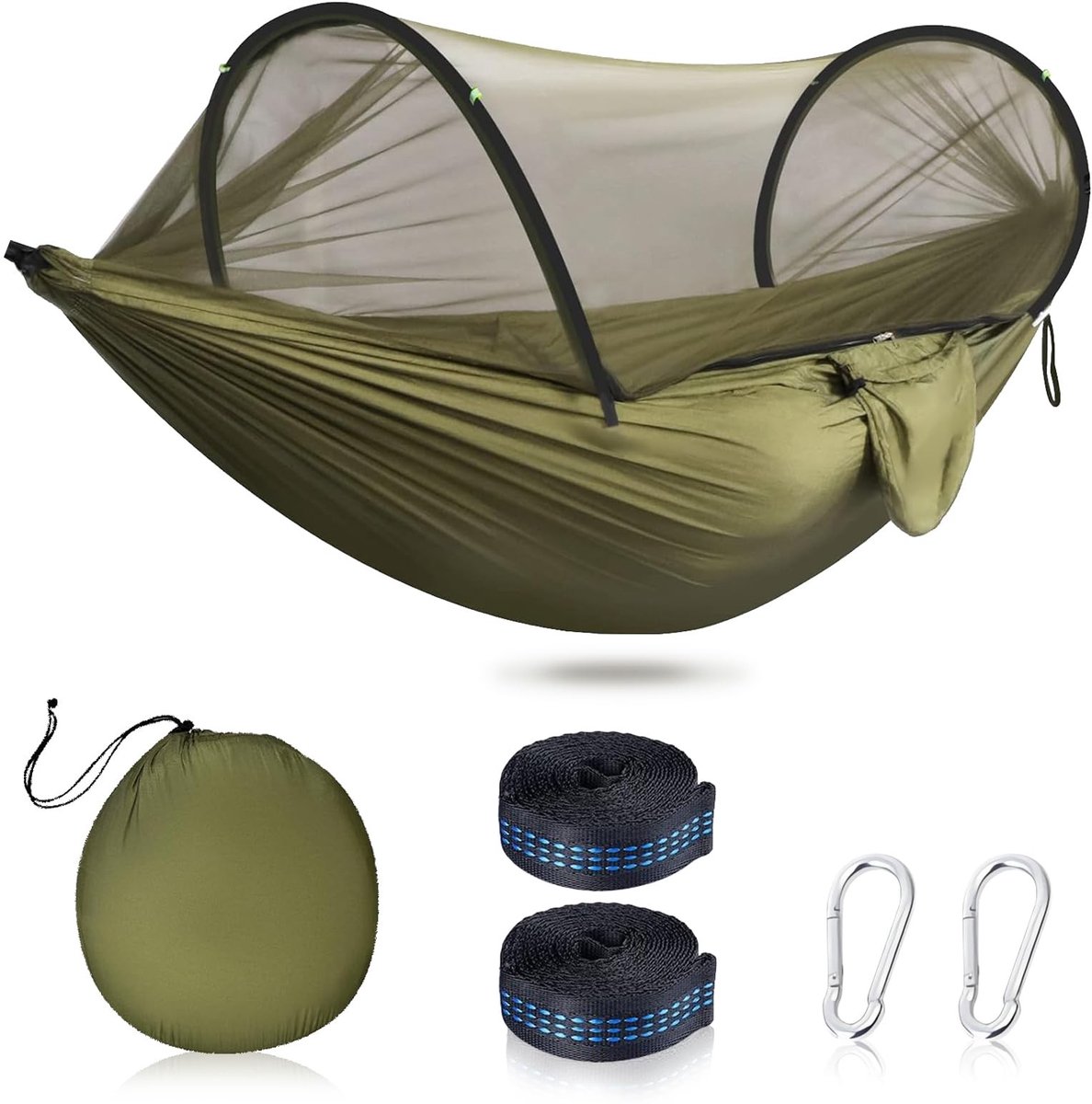 Hangmat 260 x 140 cm - Voor 2 Personen, Ultralicht