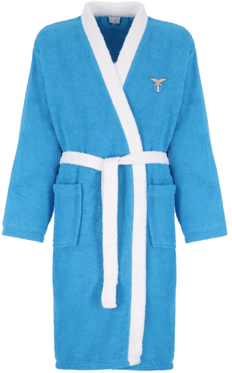 Unisex badjas - SS Lazio - Blauw