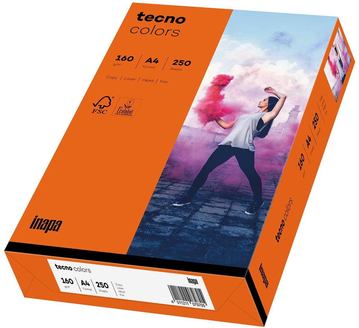 Gekleurd Printerpapier - A4, 160 g/m², 250 vellen