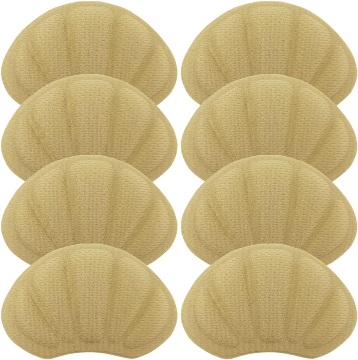Zelfklevende hielkussens, antislip schoenpads voor dames en heren, ideaal voor grote schoenen, blarenbescherming en comfort tijdens het lopen