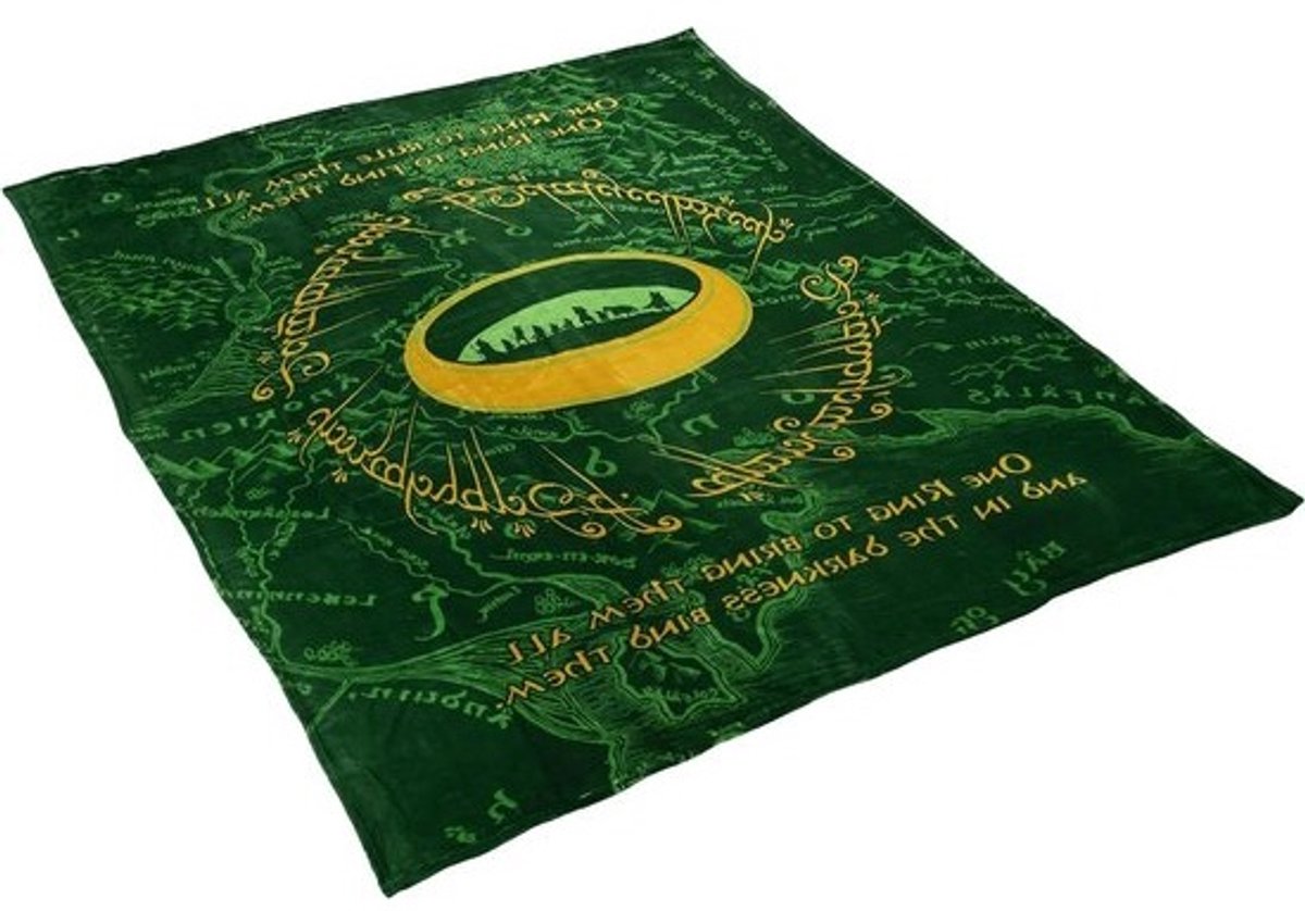 Fleecedeken - Knisperdeken Plaid - Gezelligheid Thuis - XXL Formaat - 180 x 220 cm - Groen