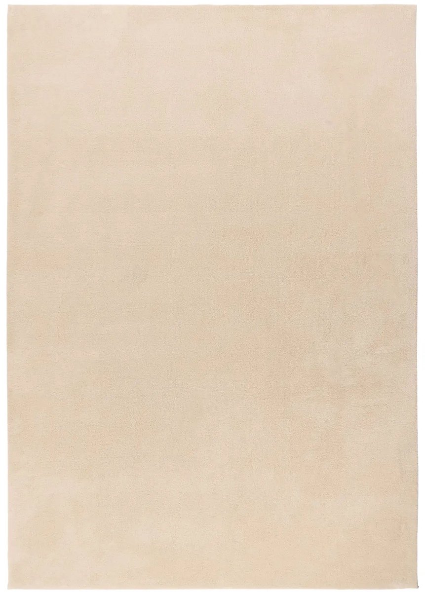 Dutch XXL Wasbaar Vloerkleed | Tapijt | Relax | Uni | Beige | 80x140 cm