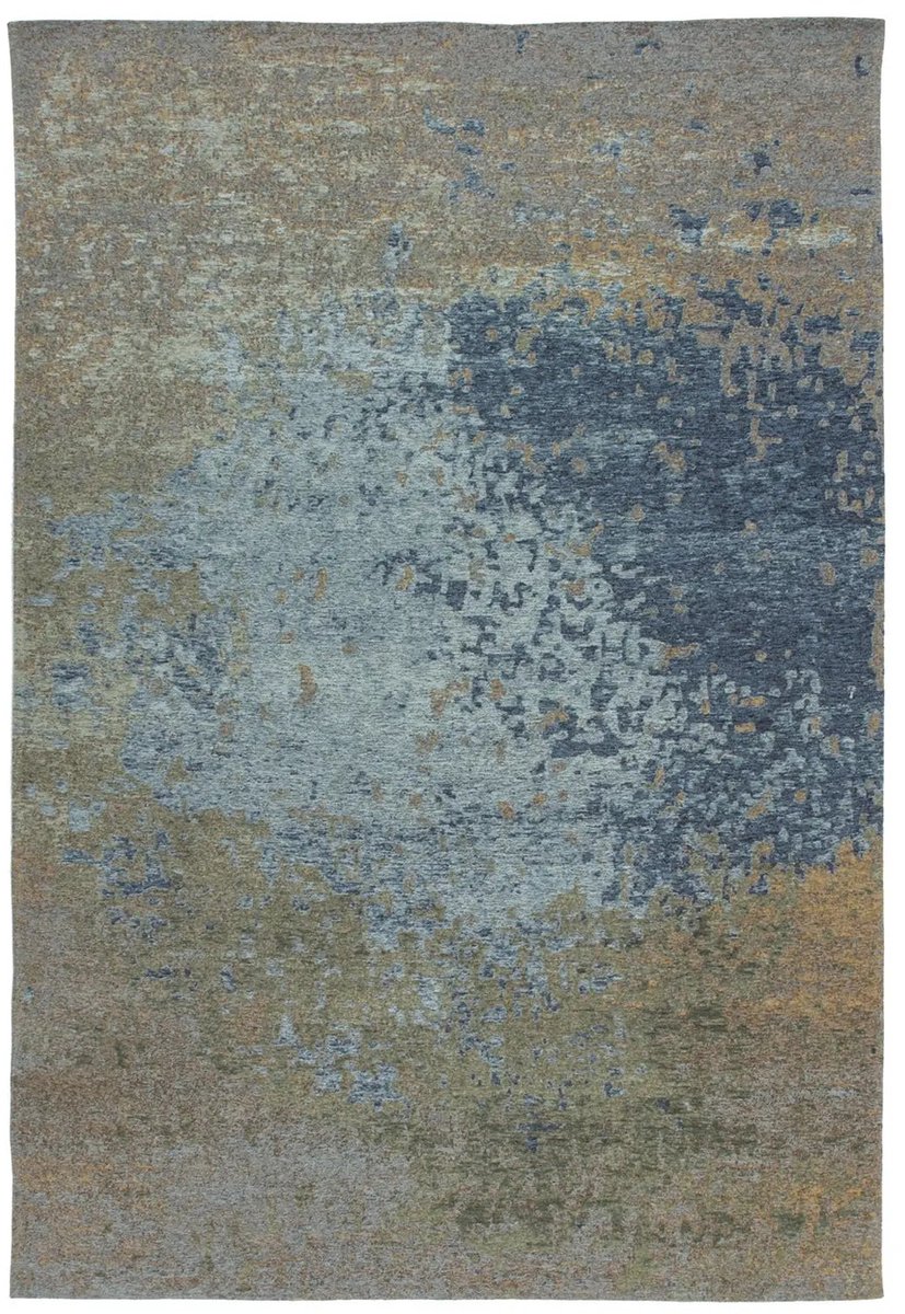 Dutch XXL Laagpolig Vloerkleed | Tapijt | Blaze | Abstract | Multi/Blauw | 155x230 cm Multi / Blauw