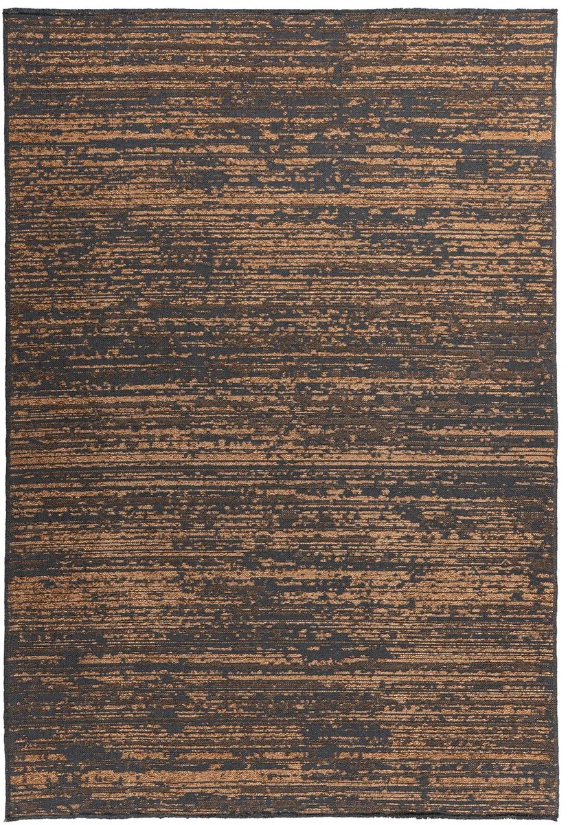 Dutch XXL Laagpolig Vloerkleed | Tapijt | Kalea | Abstract | Geel | 80x150 cm