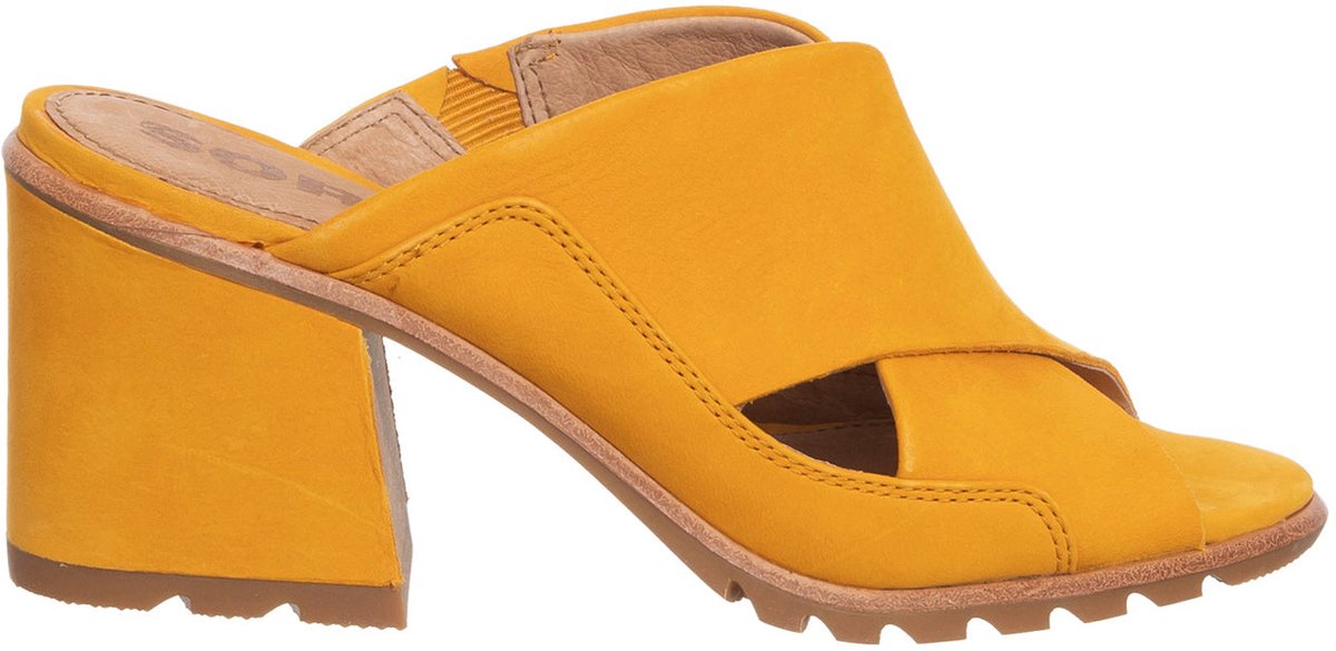 Sorel Nadia Mule Goudgeel natuurlijk leer - 39.5