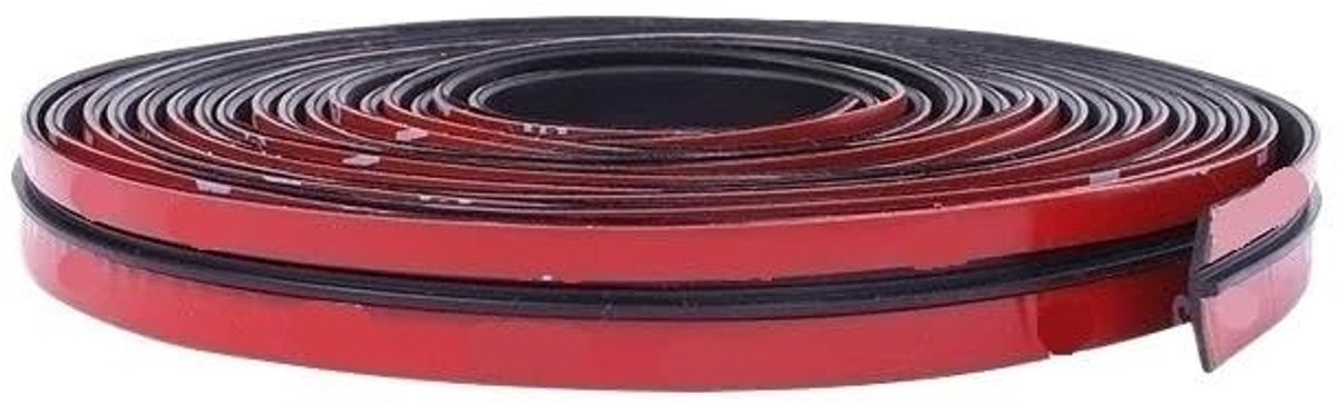 Auto afdichtstrip voor ramen en deuren - Rubber, 19mm x 8m