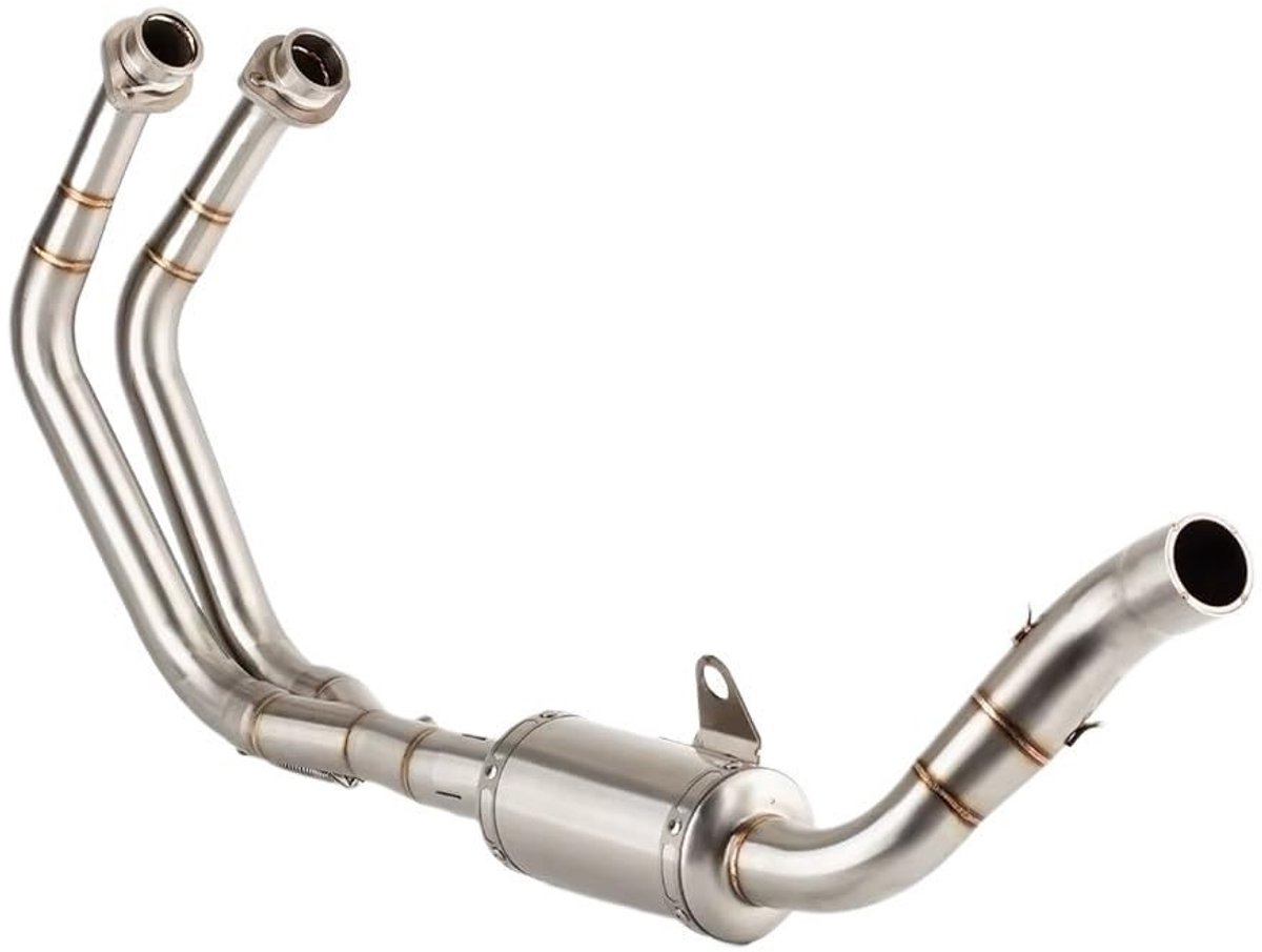 Motorfiets Uitlaat Link Pipe - Roestvrij staal voor 8S/GSX8S/GSX-8S/GSX8R