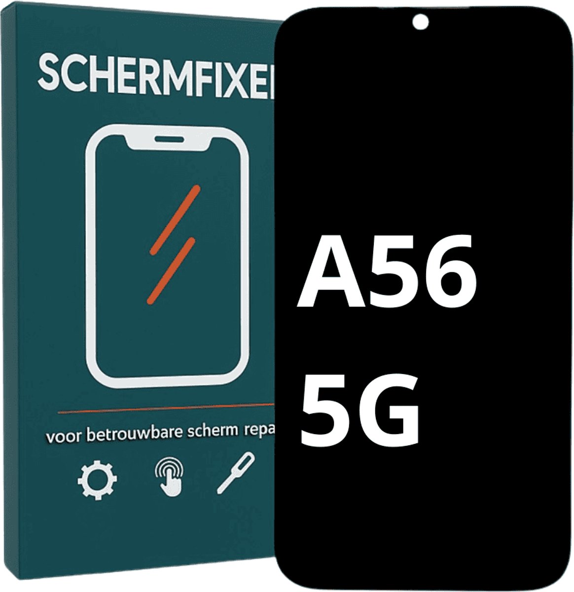 Samsung Galaxy A56 5g Scherm met Frame - LCD Display - A+ Kwaliteit - Zwart