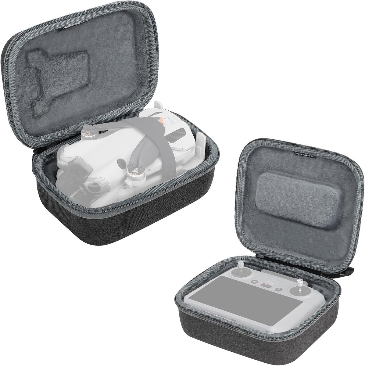 Opbergtas voor DJI Mini 4 Pro - Drones, Transporttas, Beschermhoes voor Afstandsbediening en Accessoires, Compacte Case