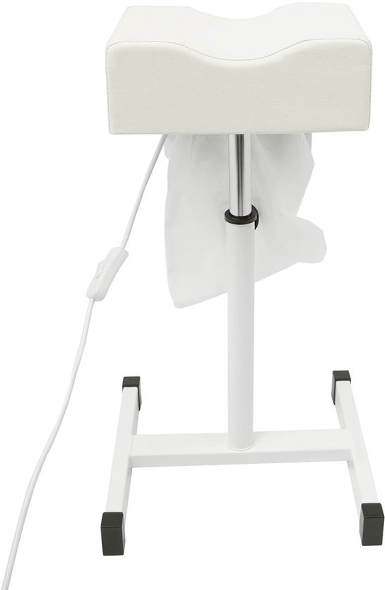 Beensteun Voetverzorging - Verstelbare Hoogte 48-68 cm - H-vormige Voetsteun - 4 kg Gewicht - Pedicurestoel Accessoire