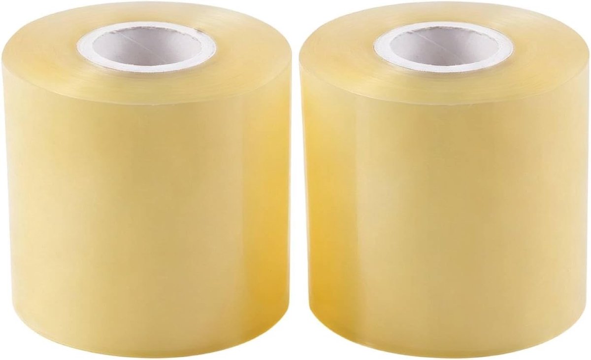Flexibele transparante afdichtfolie, 2 rollen zelfklevend plakband voor tuinversieringen, ideaal voor planten en bomen, 5 cm breed