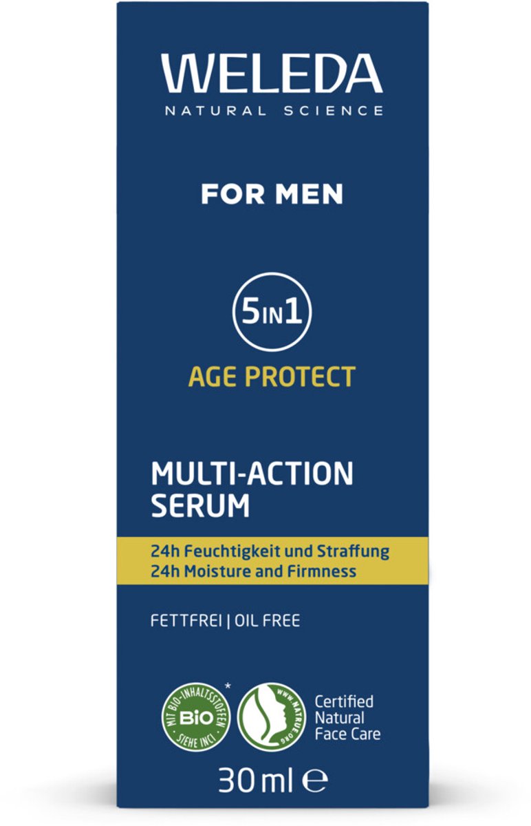 WELEDA - Men 5-in-1 Multi-Action Serum - 2 x 30 ml - Voordeelverpakking