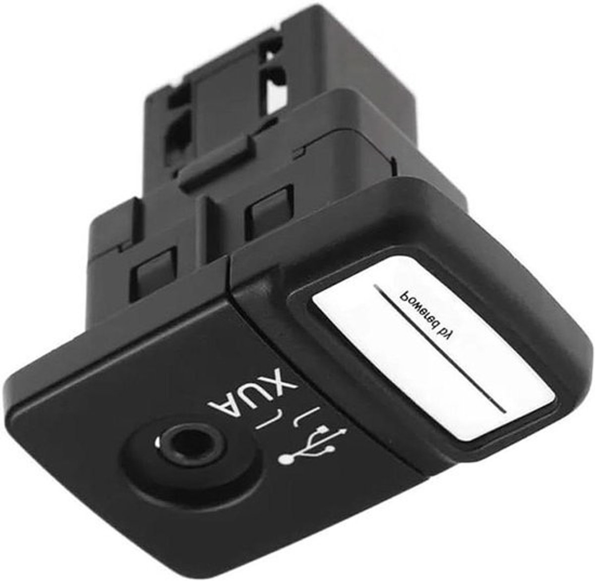 USB AUX Media Speler - Auto Audio Adapter - Muziek Afspelen - Directe Vervanging - 12-pins - Zwart
