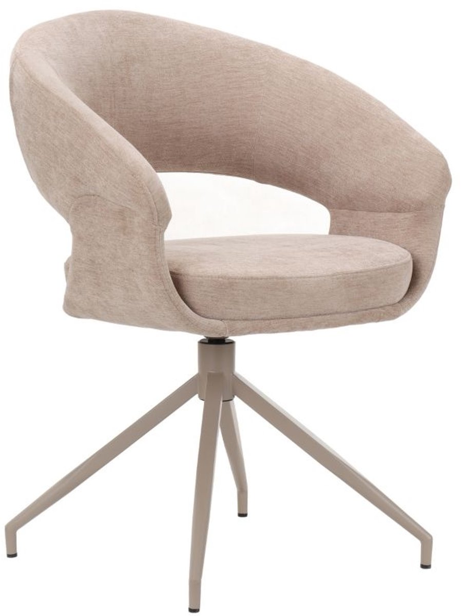 Bronx71® Eetkamerstoel Suzie velvet beige - stoel