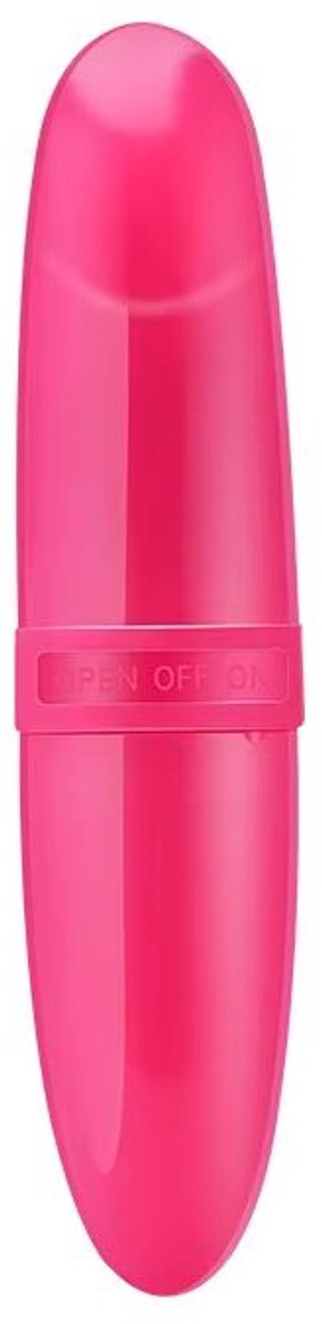 Lipstick vibrator - Mini vibrator - Bullet vibrator - Lippenstift vibrator - Compact seksspeeltje - Discreet formaat - Mini bullet vibrator - Roze - Jonyx