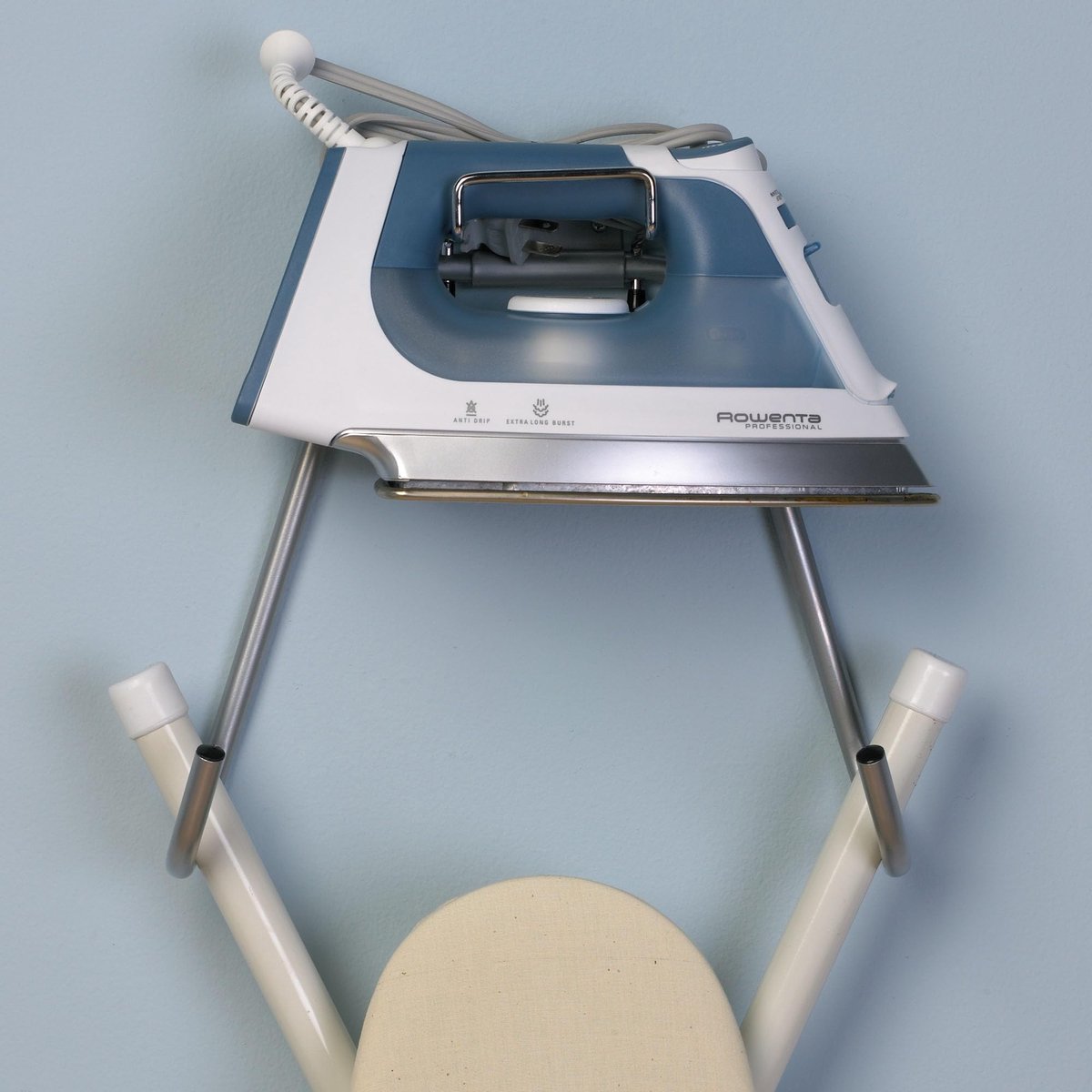 Household Essentials Over-the-Door Strijkplank Houder, Zilver - ShopVlot