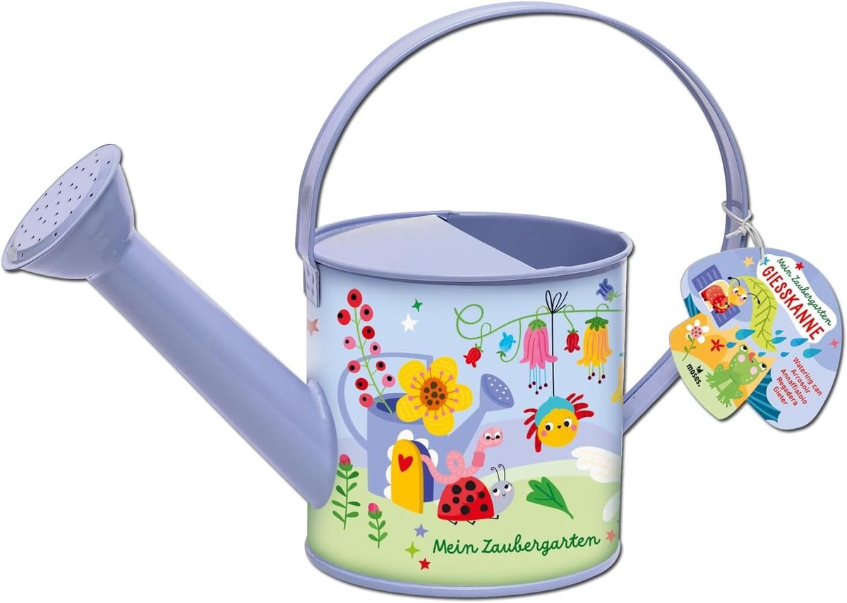 Gieter kind - Multicolor - 1,3 liter - Metalen sproeikop - Voor Kinderen vanaf 3 jaar