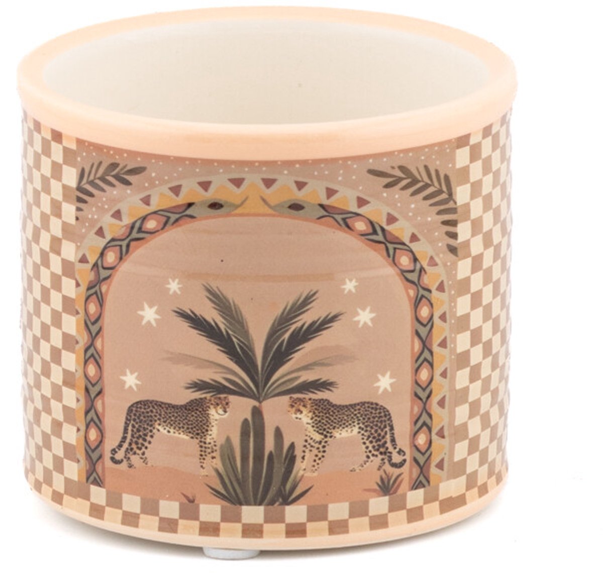 Aardewerk bakje Palm tiger