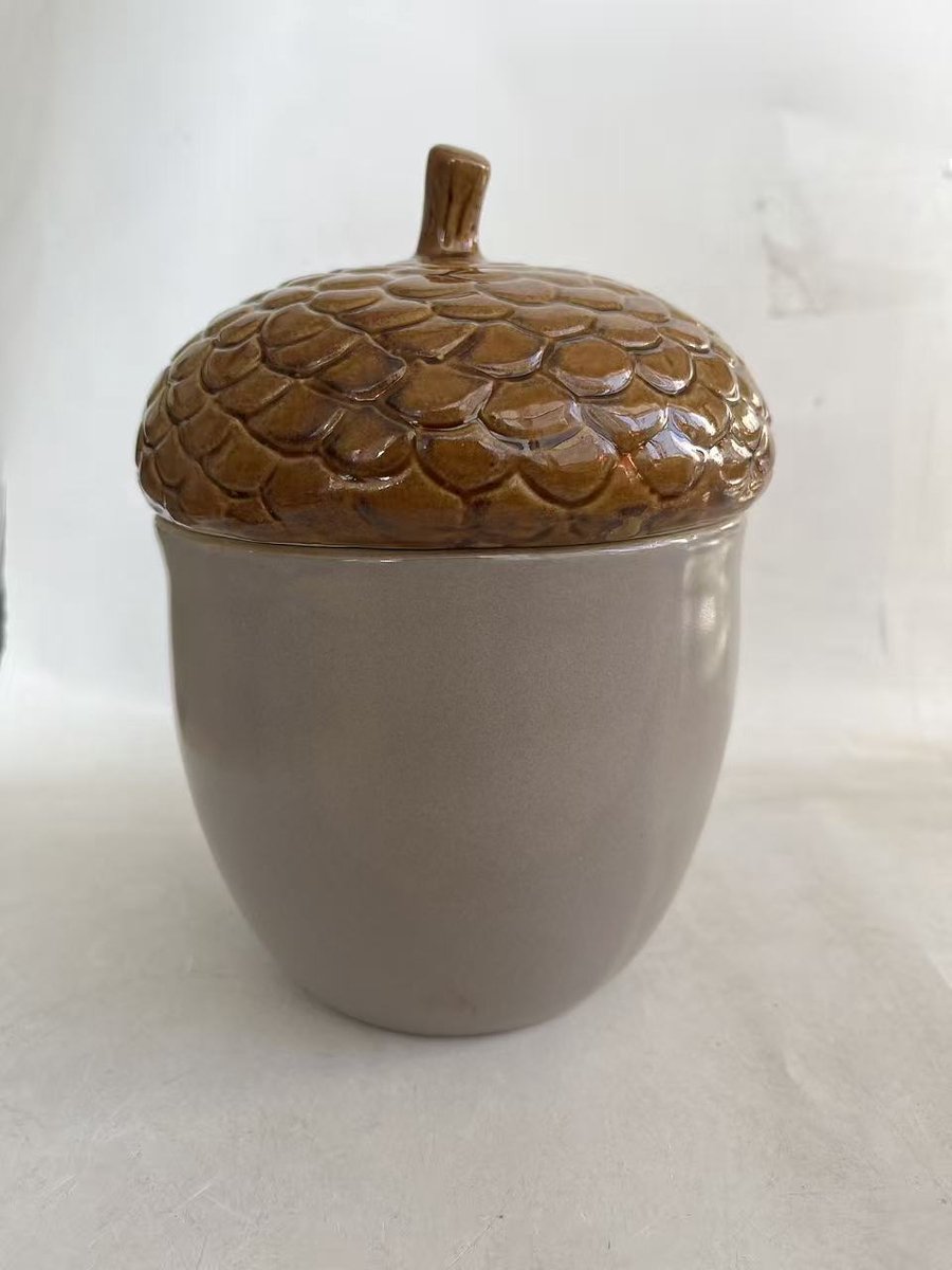 Aardewerk jar eikel Seed