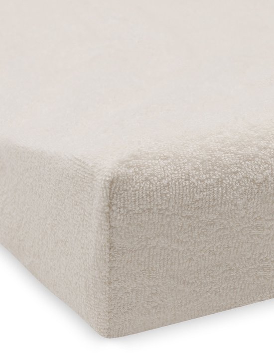 Jollein Aankleedkussenhoes - 50x70cm - Badstof - Milky Coffee/Ivory - 2 stuk — afbeelding 3