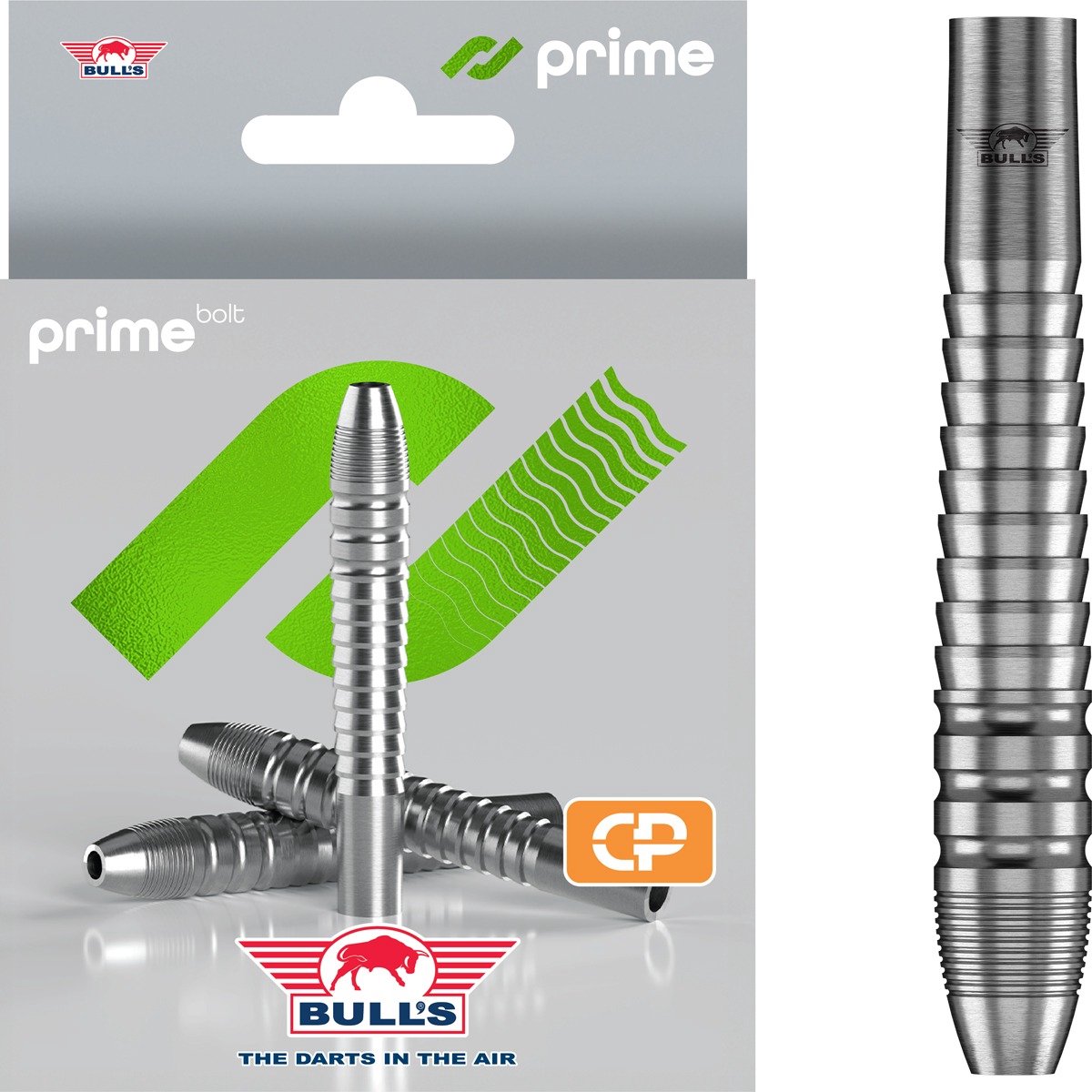 Bull's Prime Bolt Convertible Point 90% Barrels Only - Dartpijlen