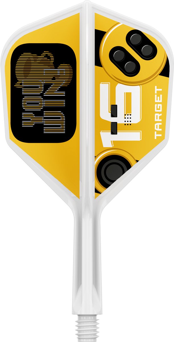 Target K-Flex You Win NO6 - Dart Flights van Merkloos — afbeelding 2