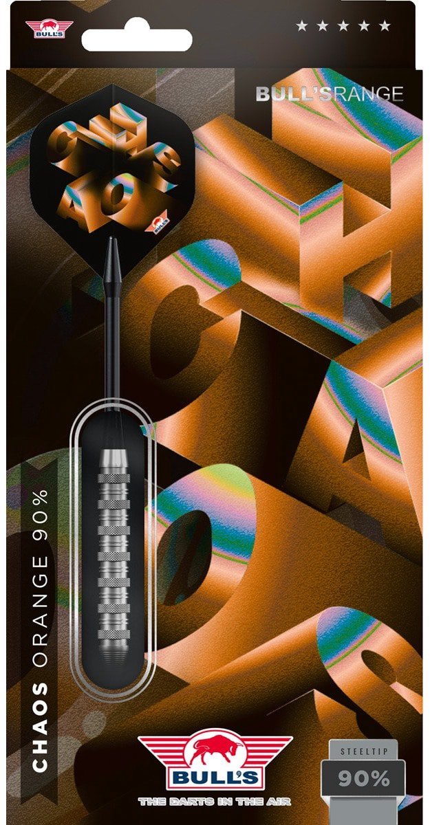 Bull's Chaos Orange 90% - Dartpijlen van Bull's — afbeelding 4