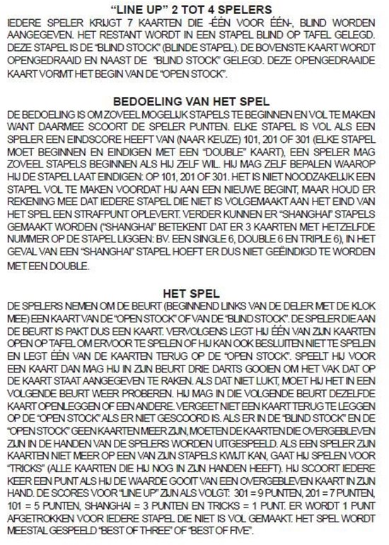 Bull's Deal-a-Dart Speelkaarten van Bull's — afbeelding 5